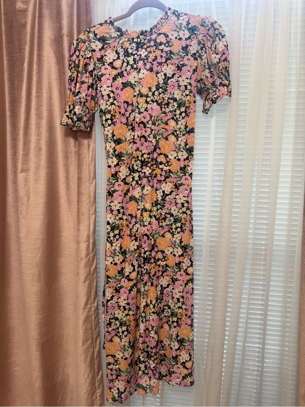 Miss Selfridge floral dress US 4